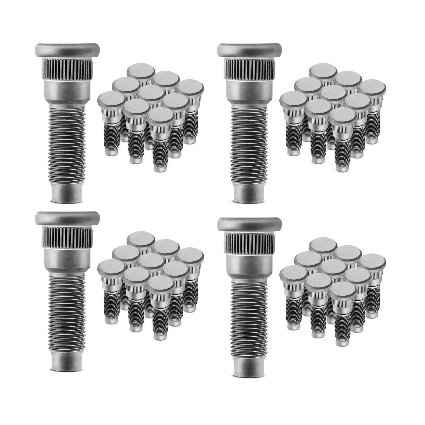 40 PCS - Wheel Lug Bolts For Dodge Dakota 98-04 Durango B250 Jeep Liberty Chrysler