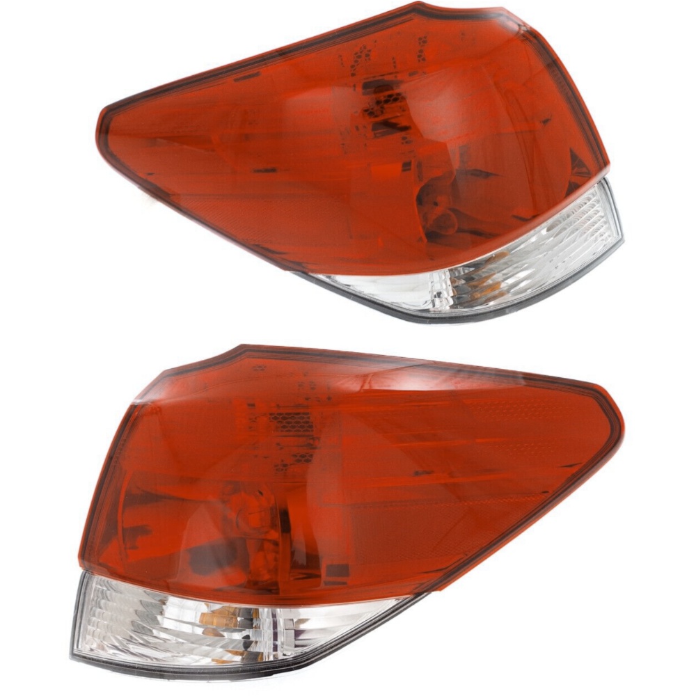 Tail Light For 10-14 Subaru Outback Set Of 2 Driver And Passenger Side Outer