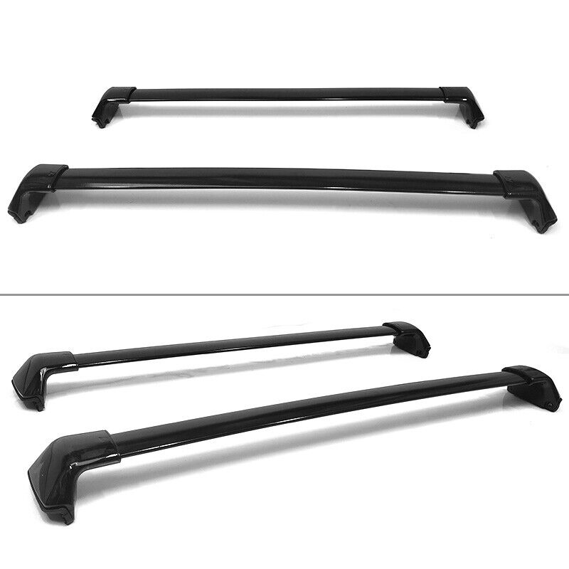 CRV Roof Rack Cross Bar Side Rail Luggage OE Style Black