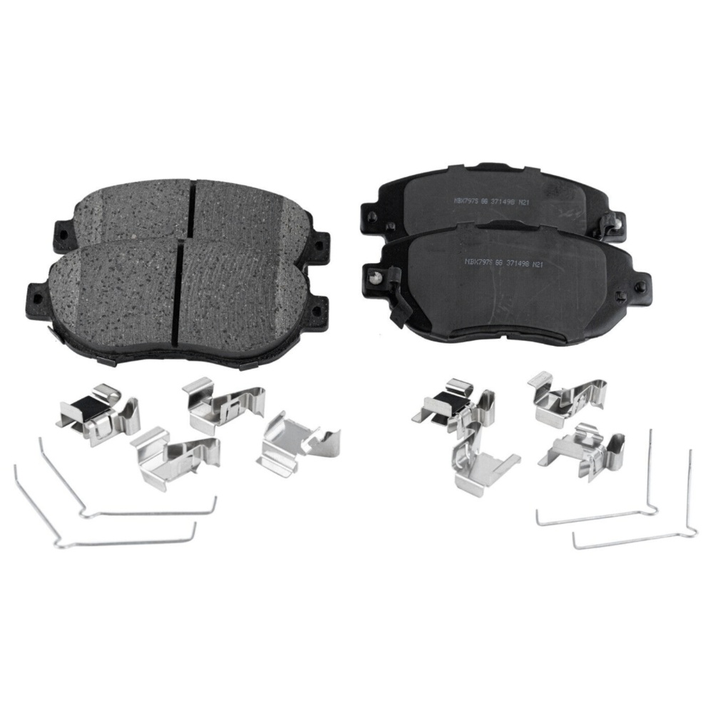 Front And Rear Ceramic Brake Pad Set For 2001-2003 Lexus IS300 Base Sedan