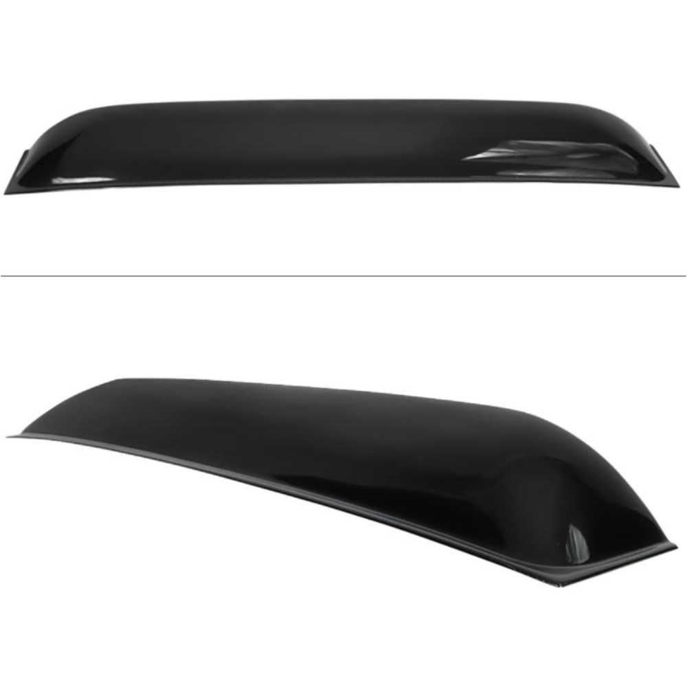 For 2009-2020 Nissan 370Z Coupe Rear Window Visor Roof Spoiler PP-Gloss Black