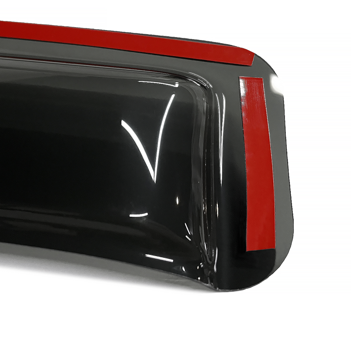 4pcs In Channel Style Sun Rain Window Visors Visor For 194485