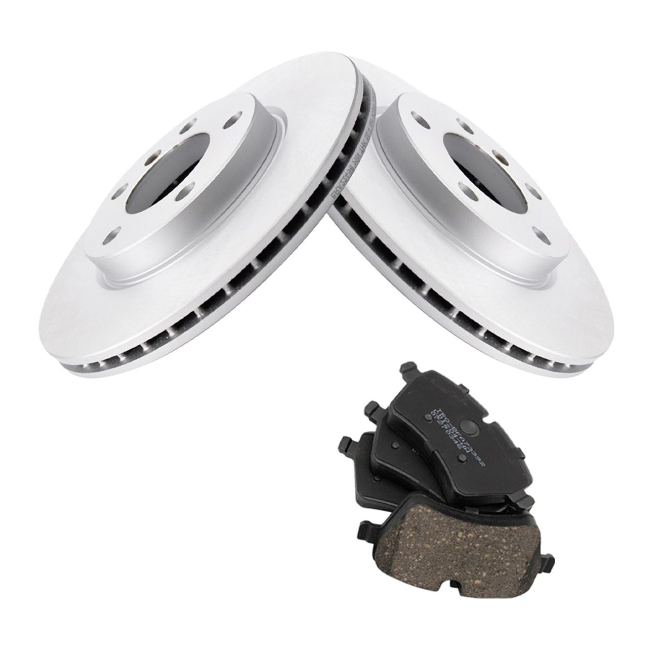 For Cooper Countryman Cooper Paceman Front Ceramic Brake Pad Coated Rotor Kit
