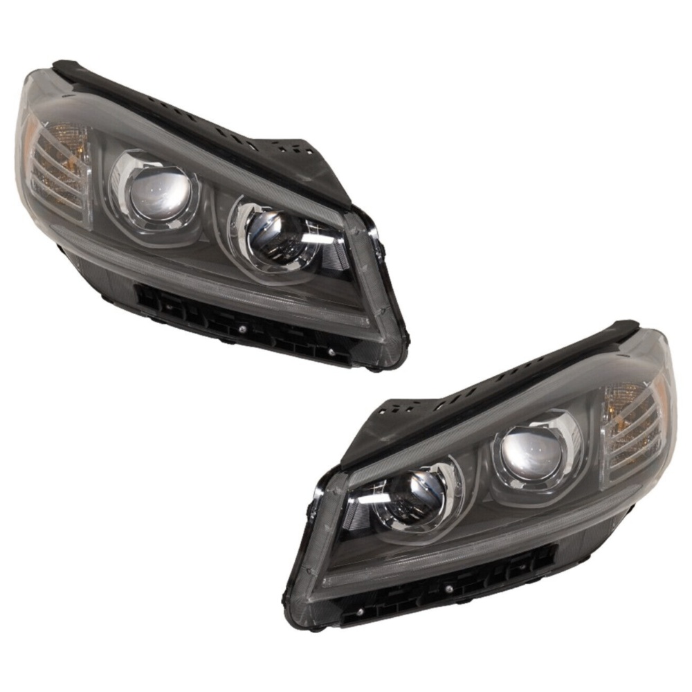 Headlight Set For 19-20 Kia Sorento Driver And Passenger Side Halogen