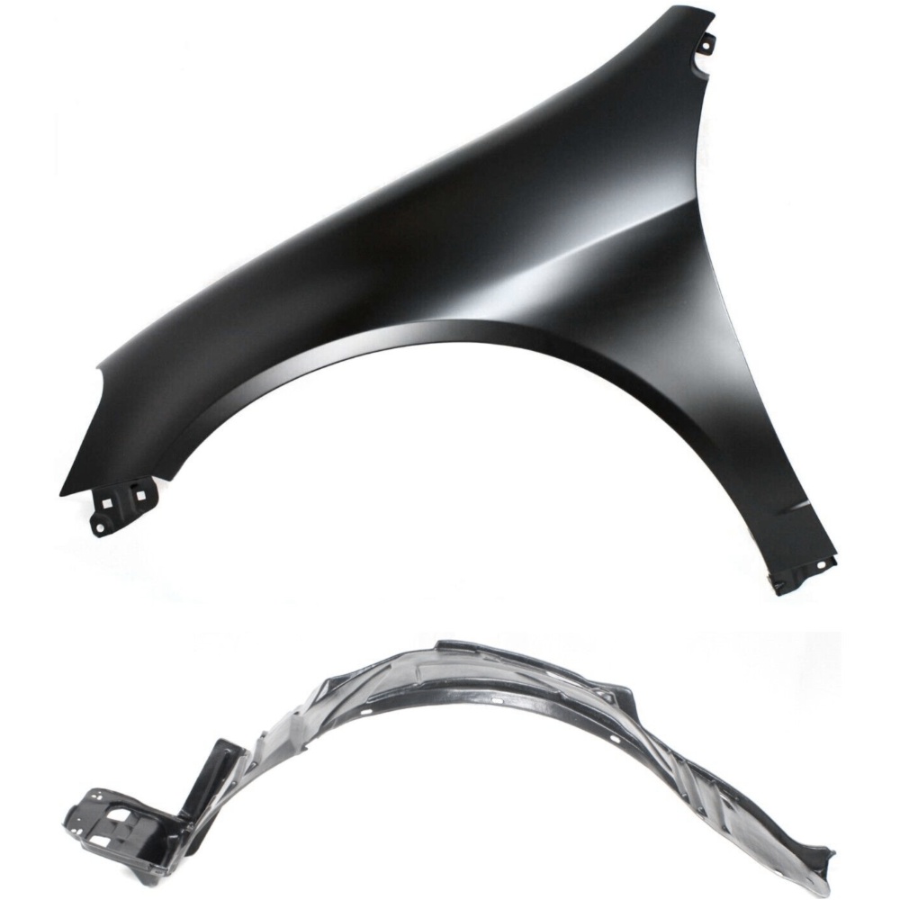 Fender Kit For 02-04 RSX Base 02-04 RSX Type-S Front Driver Side Primed Steel