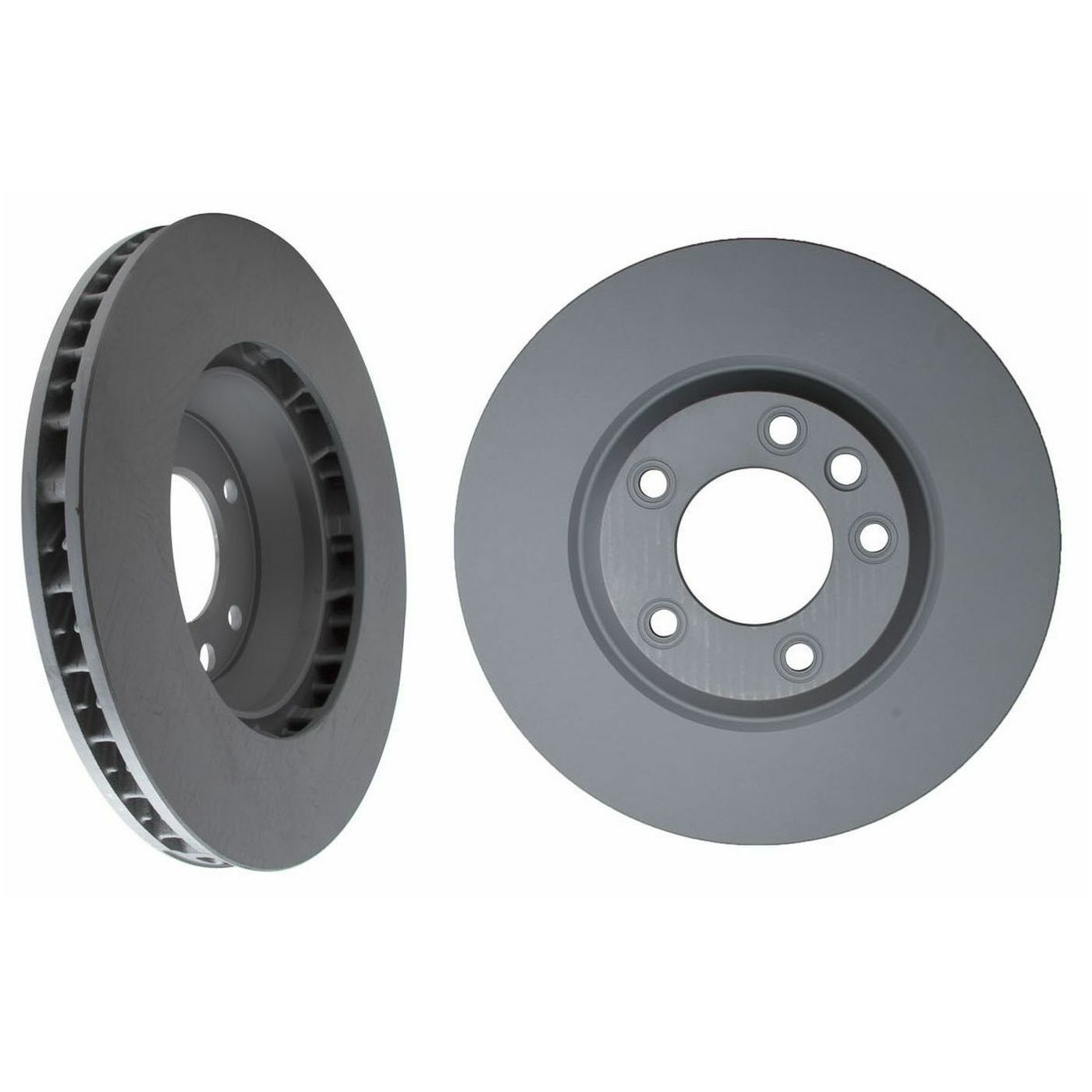 2 Front Brake Disc Kit For 2007-2015 Audi Q7 Sport Utility With 350Mm Rotor