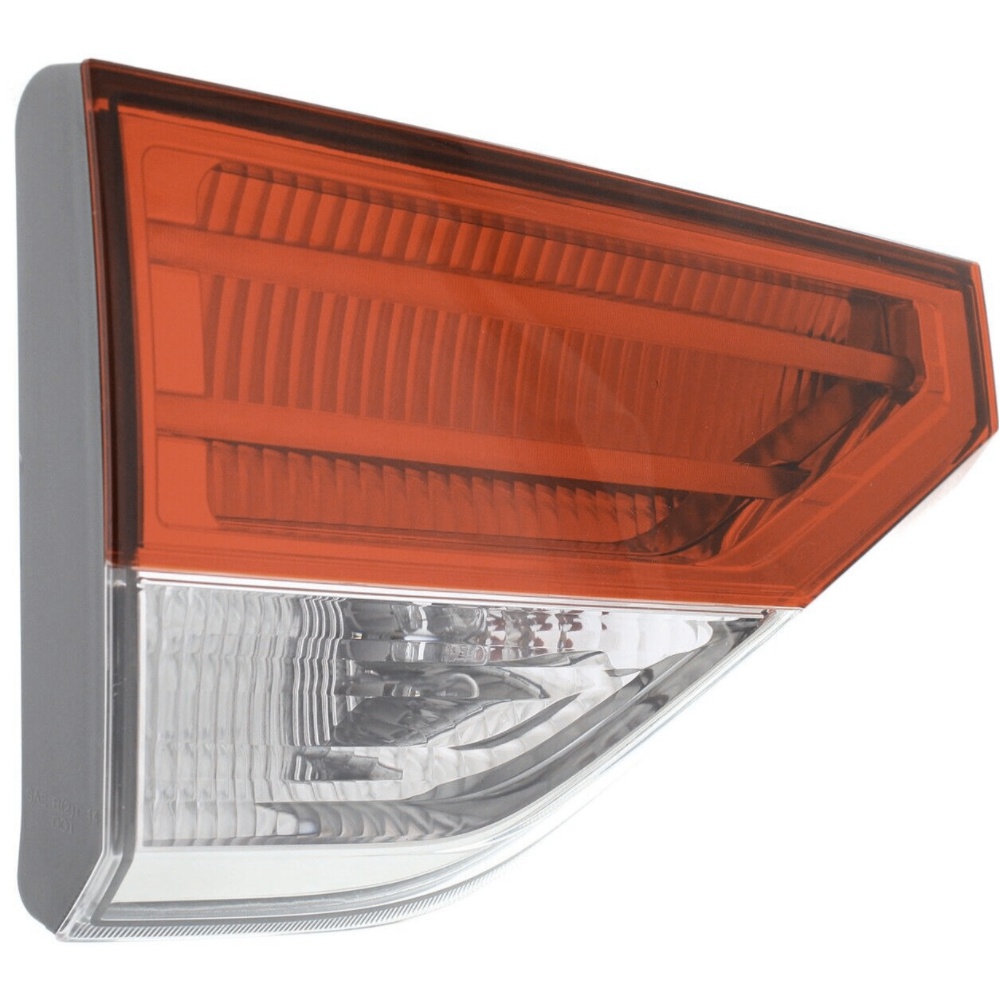 LED Tail Light For 14-17 Odyssey Mini Passenger Van Left Inner Clear/Red W/Bulbs