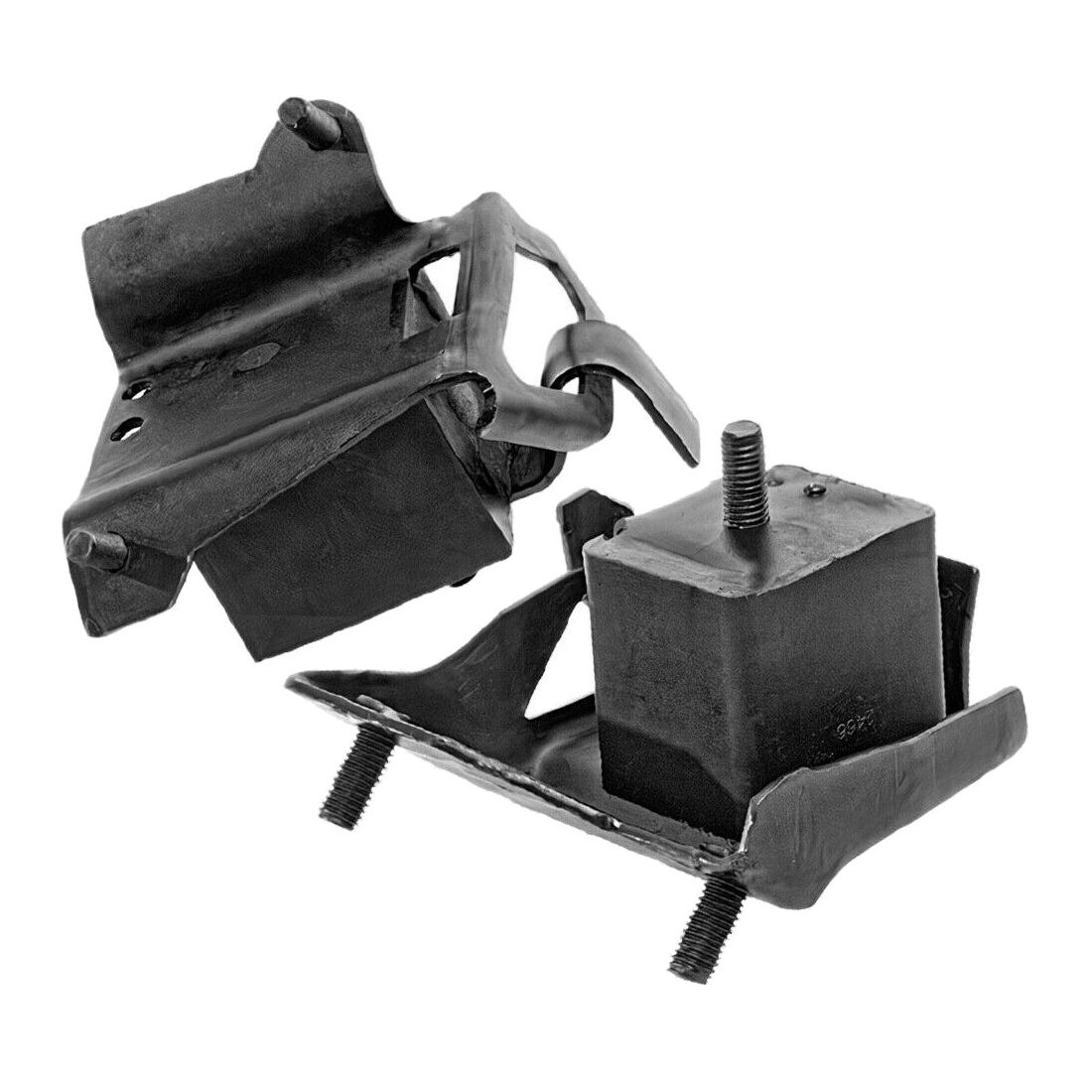 Front & Rear Left Transmission Mounts 2Pcs Set 3.4L