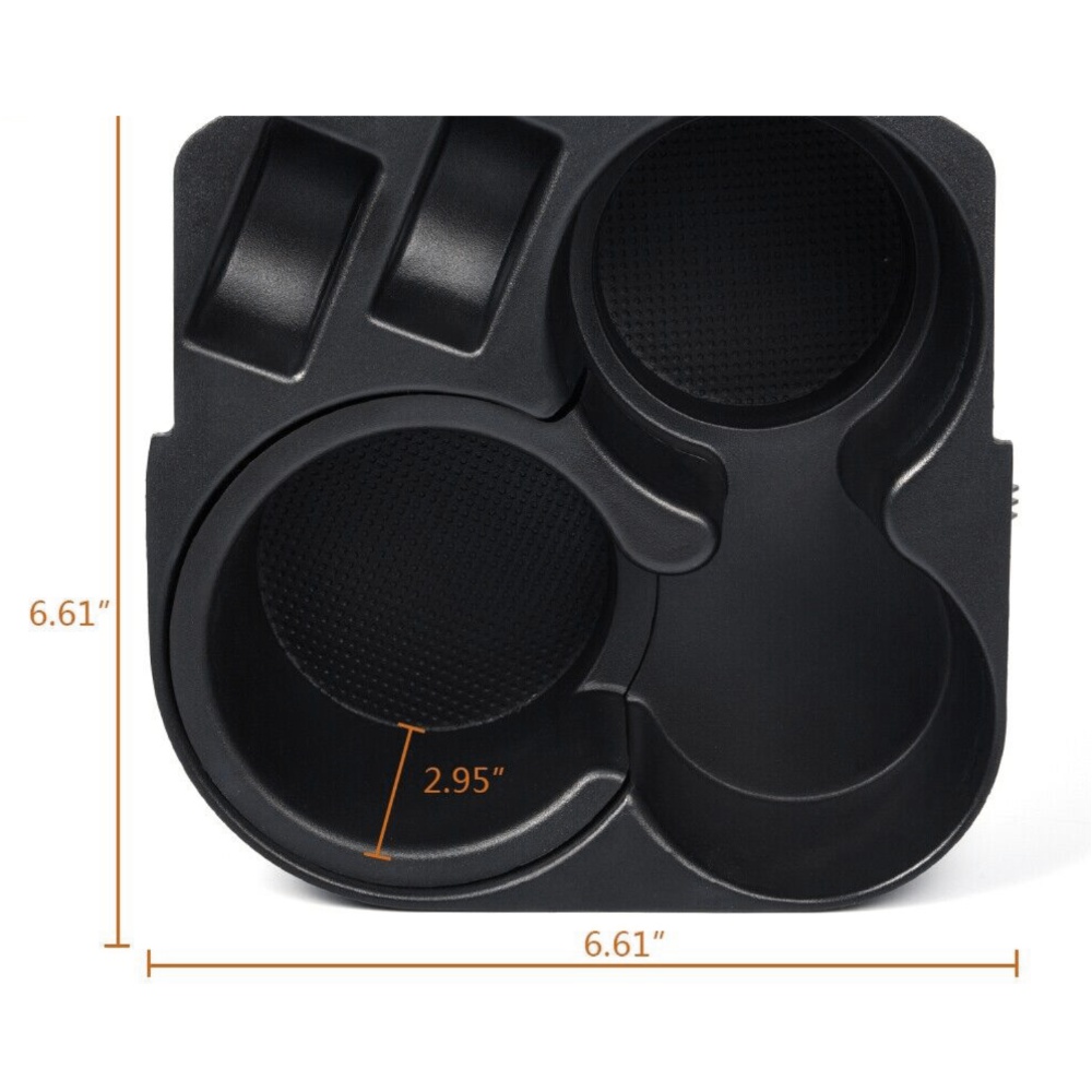 For 2007-2012 Nissan Altima Center Console Cup Holder Liner W/ Insert Drink