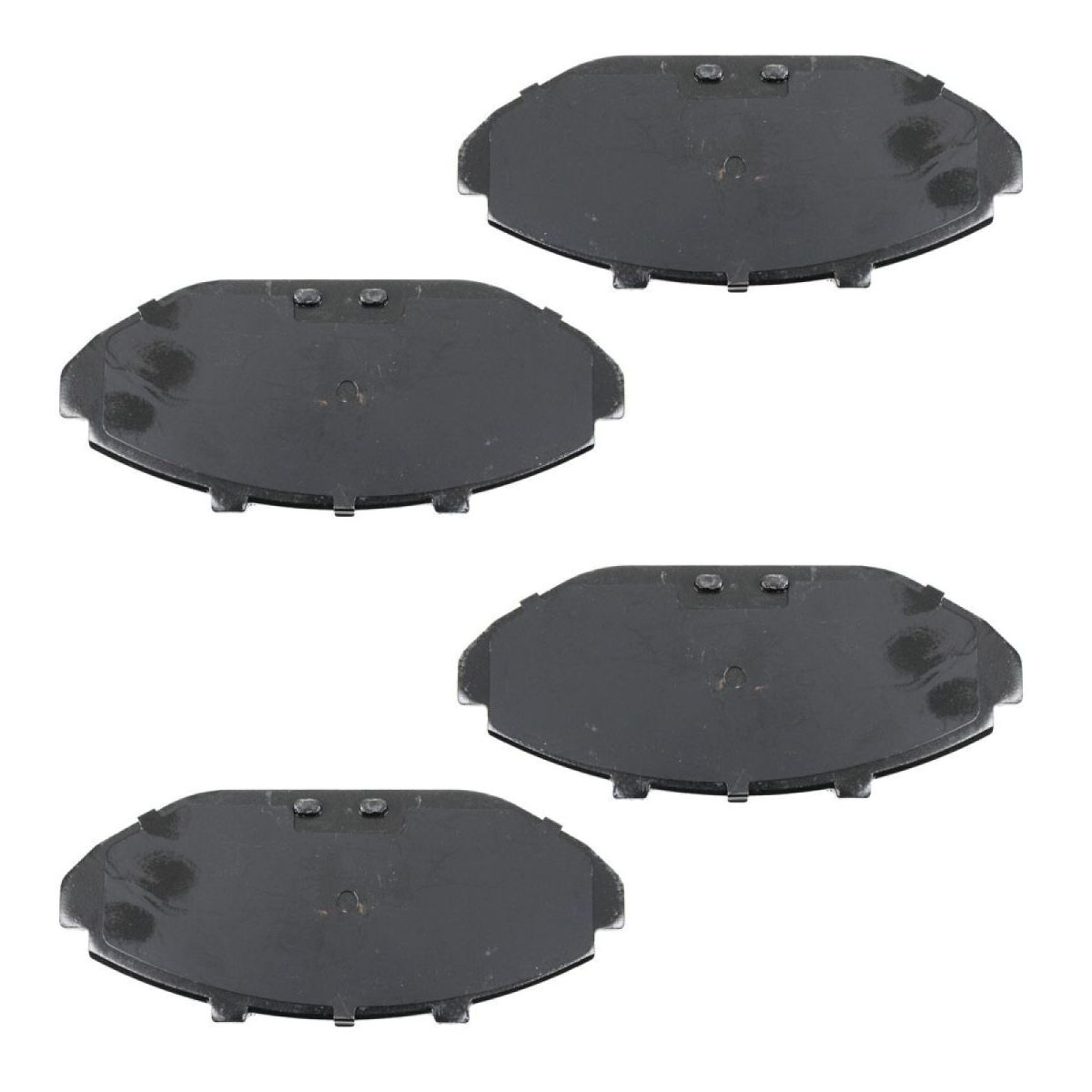 For 98-02 Grand Marquis Front Metallic Brake Pad & Drilled Slotted Coated Rotor