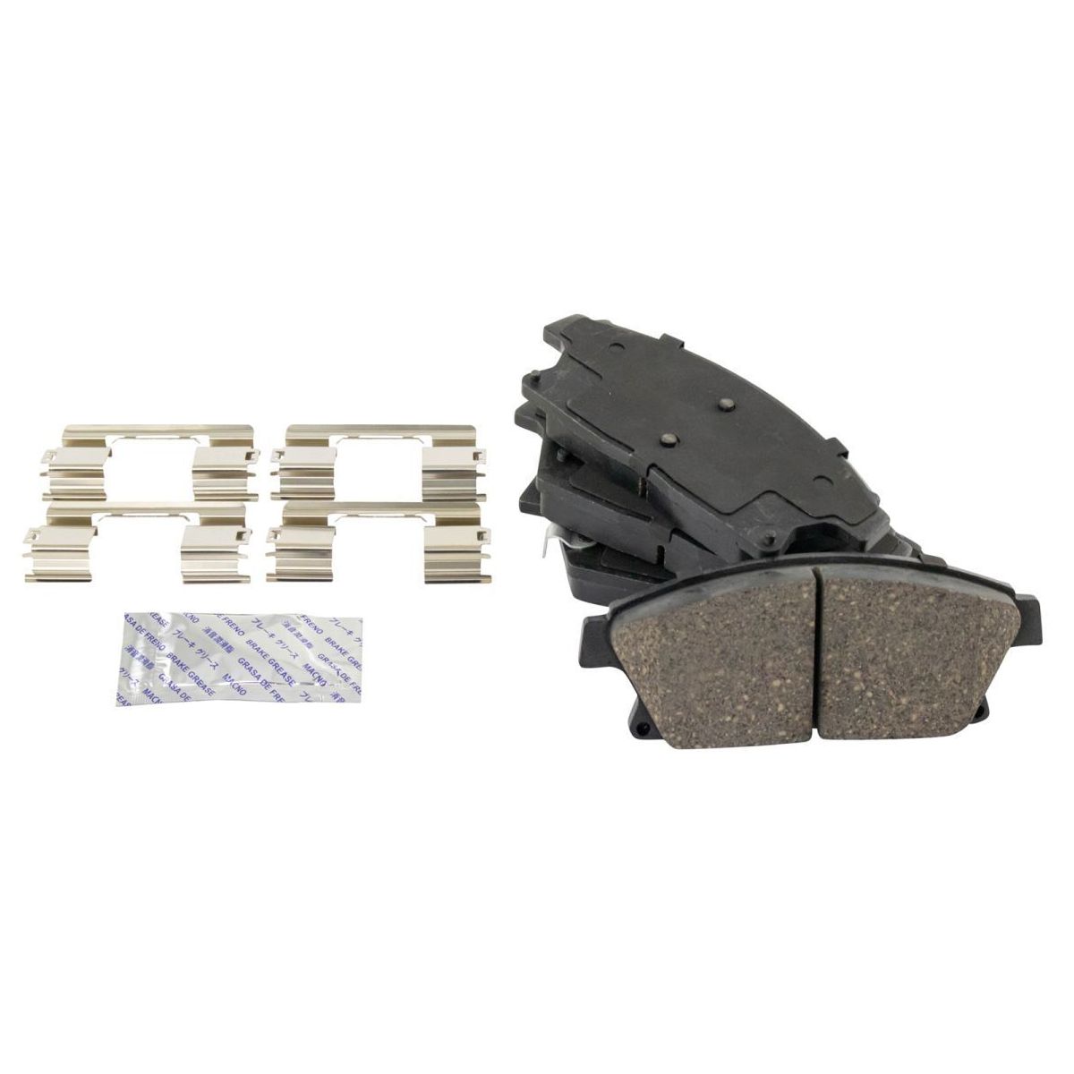 For 15-17 Trax Sport Utility Front Premium Ceramic Brake Pad & Coated Rotor Kit