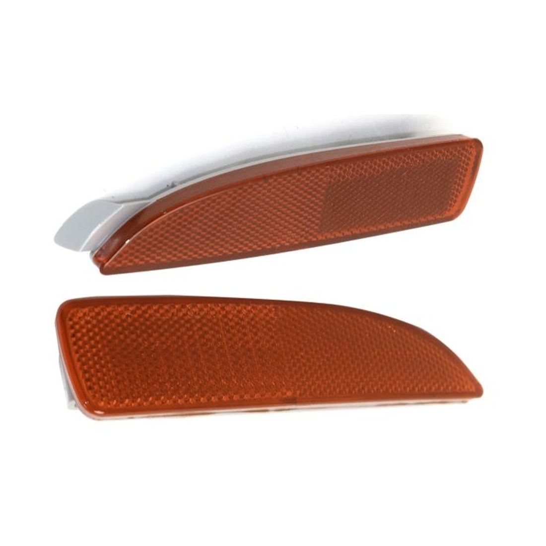 2pcs LH&RH Bumper Reflector For Mazda 14-18 3 17-18 3 Sport 06-17 5 14-17 6 3 5