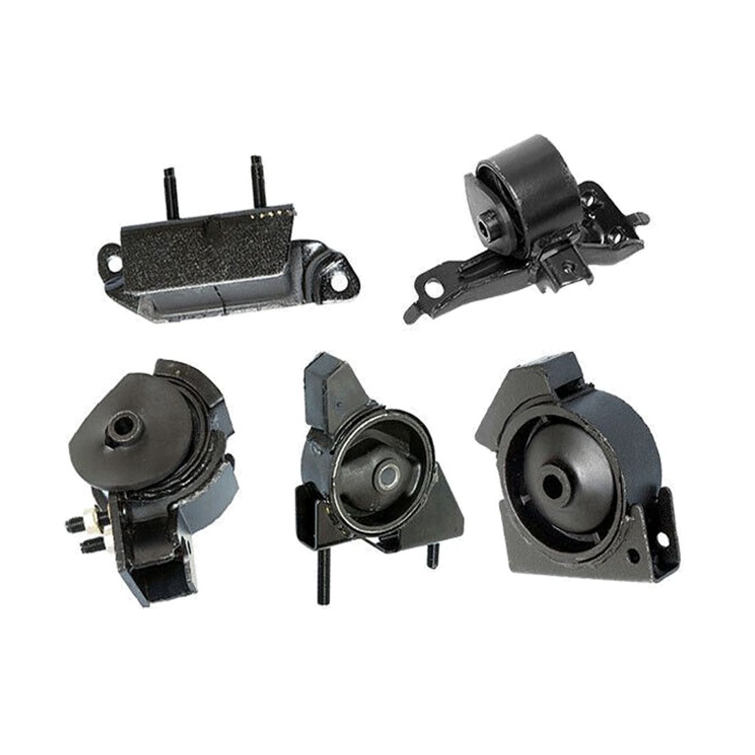 Motor & Trans Mount Set 5PCS For Manual Trans: 1990-1992 Toyota Corolla 1.6L 2WD
