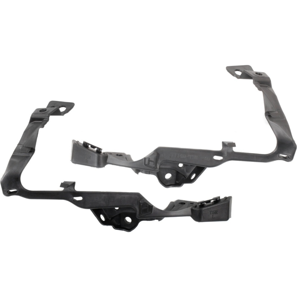 Headlight Bracket Set For 2015-2017 Honda Fit Left And Right Primed Plastic 2Pc