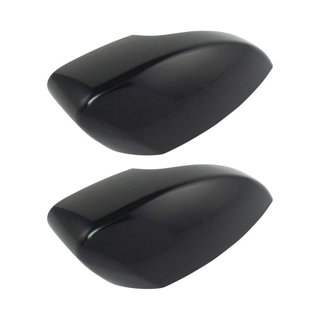 2 Sets Of - For 2017-2018 Escape Mirror Cap Turn Signal Smooth Black Passenger Side