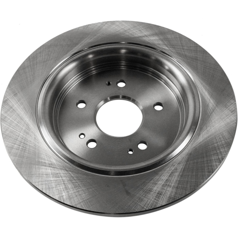Brake Rotor Brake Pad Kit For 15-20 Acura TLX Sedan Rear Solid 2-Wheel Set FWD