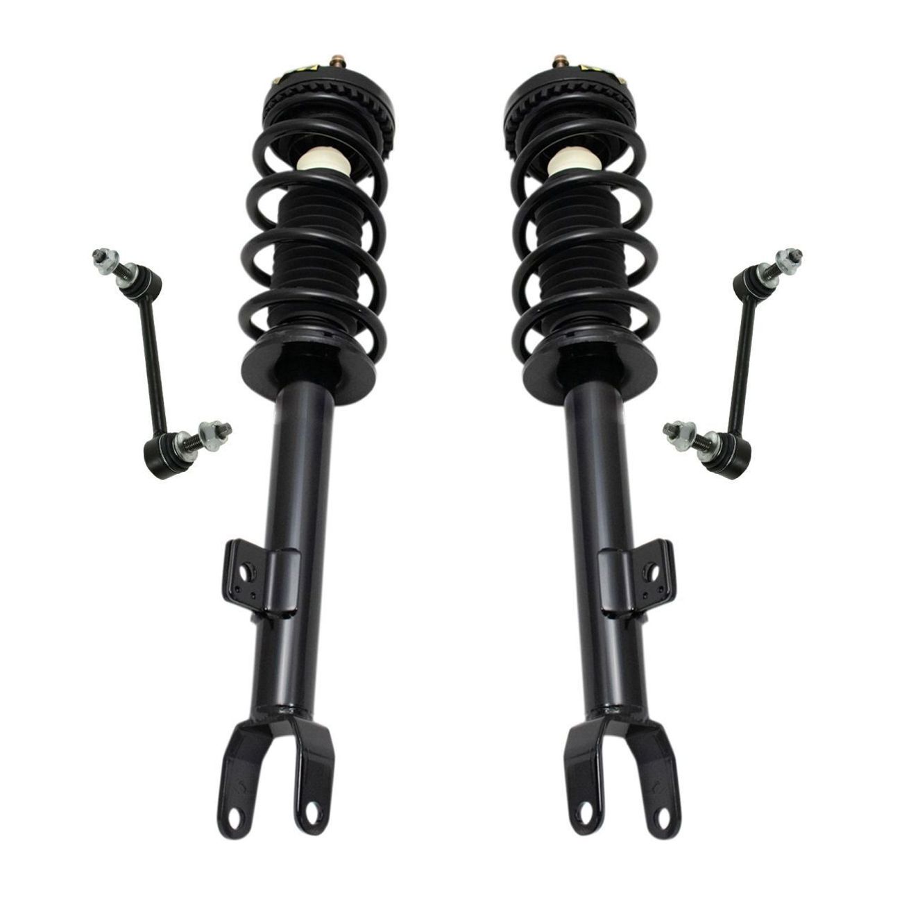 Front Loaded Complete Strut Spring Assembly Sway Bar 4pc Kit For Challenger