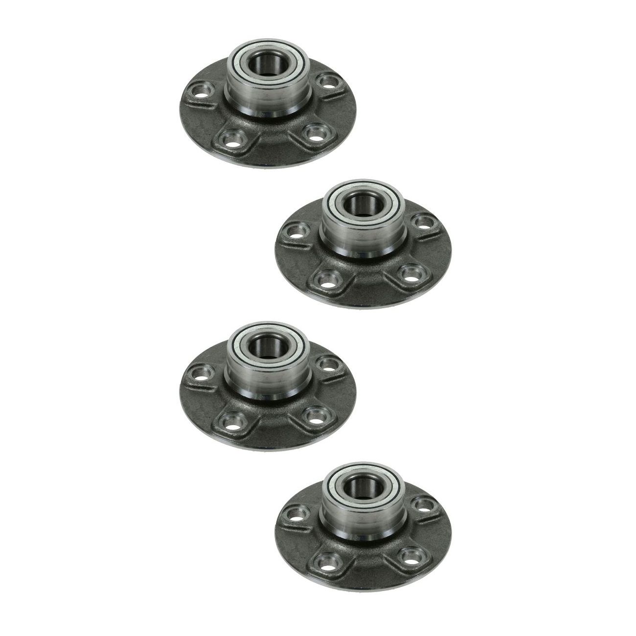 2 Sets Of - For 00-01 I30 02-04 I35 00-03 Maxima Rear Wheel Hub & Bearing Assembly