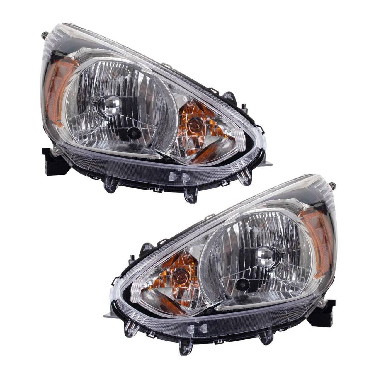 For Mitsubishi 2014-2020 Mirage Hatchback Headlight Set
