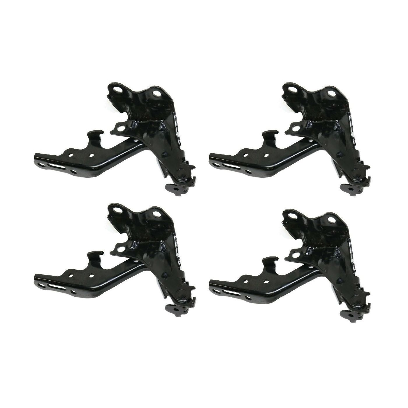 4 Sets Of - Hood Hinge Passenger Right Side RH Hand For 06-15 Lexus IS250 06-15 Lexus