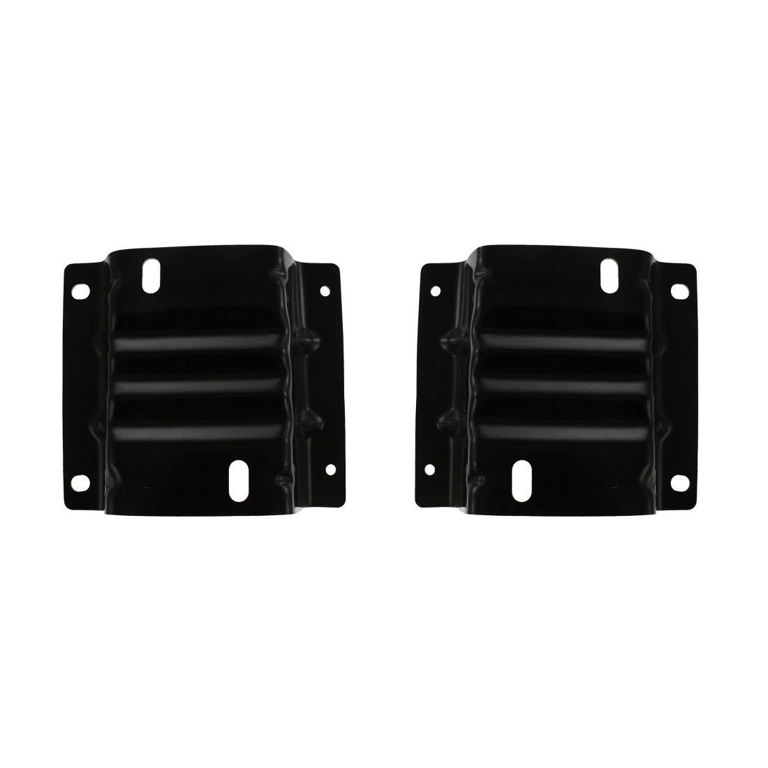 2Pcs Front Bumper Mounting Plate Brackets For Ford 08-14 Ford Econoline E-Series