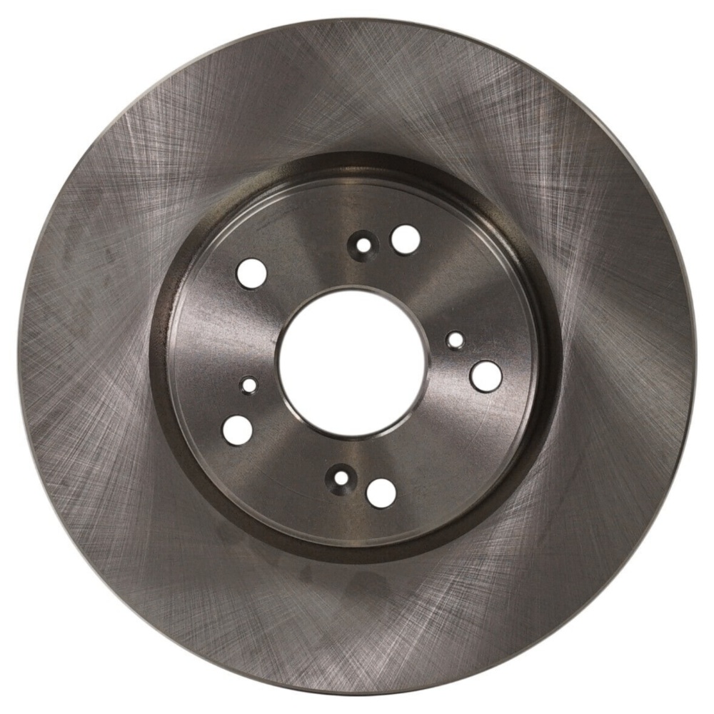 Disc Brake Rotor For Honda Accord HR-V Front Left Or Right Solid 1-pc FWD