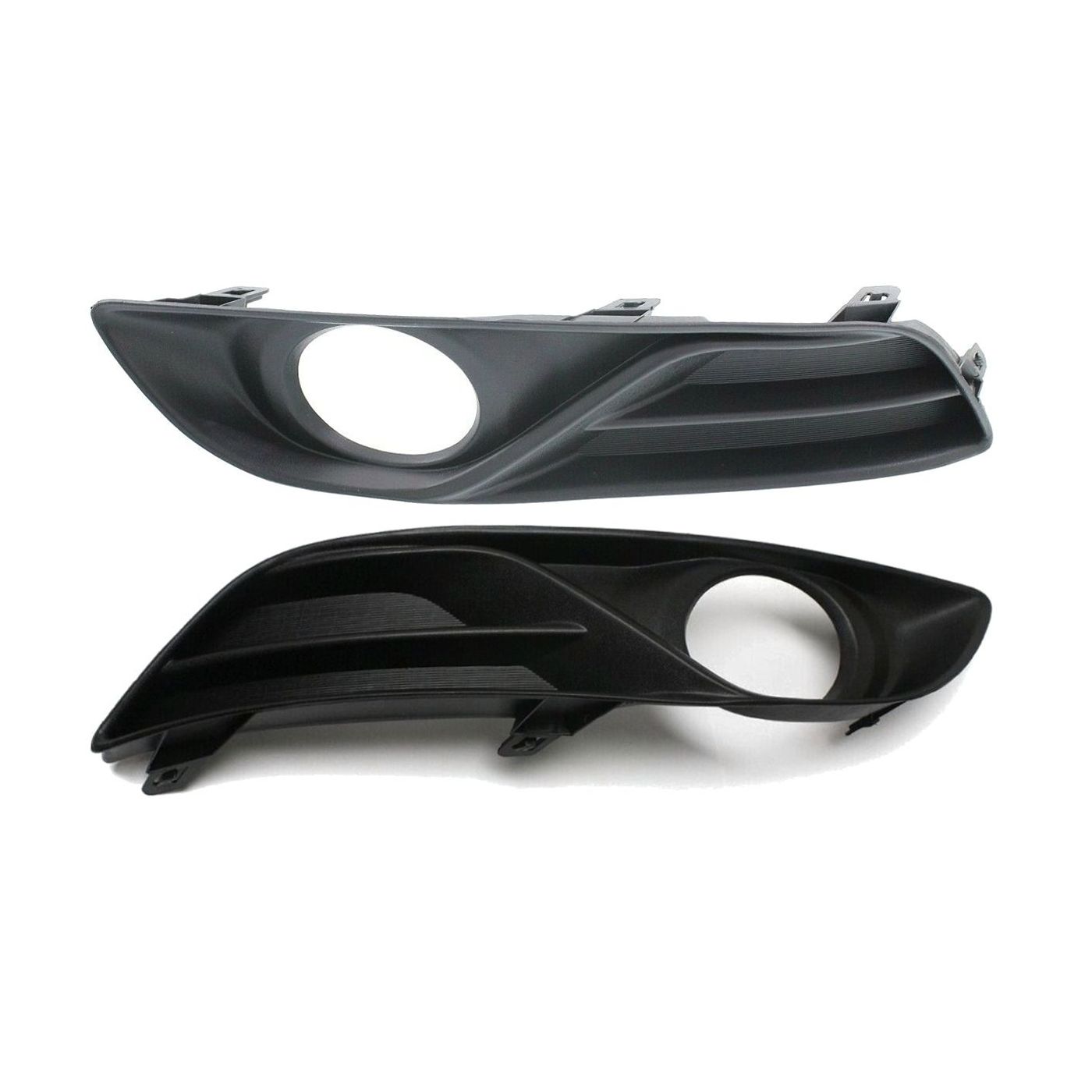 Fog Light Trim Set For 13-15 Nissan Sentra Sedan Left Right W/Fog Light Hole 2Pc