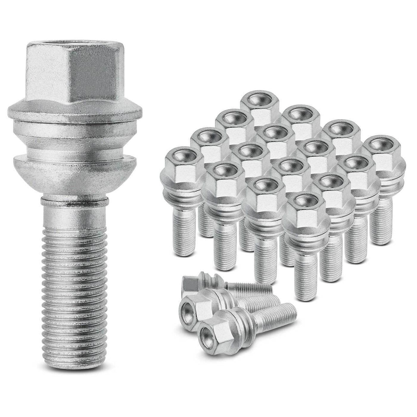 20x M14-1.5 Wheel Lug Bolt For Volkswagen Touareg 04-14 Audi Q7 Porsche Cayenne