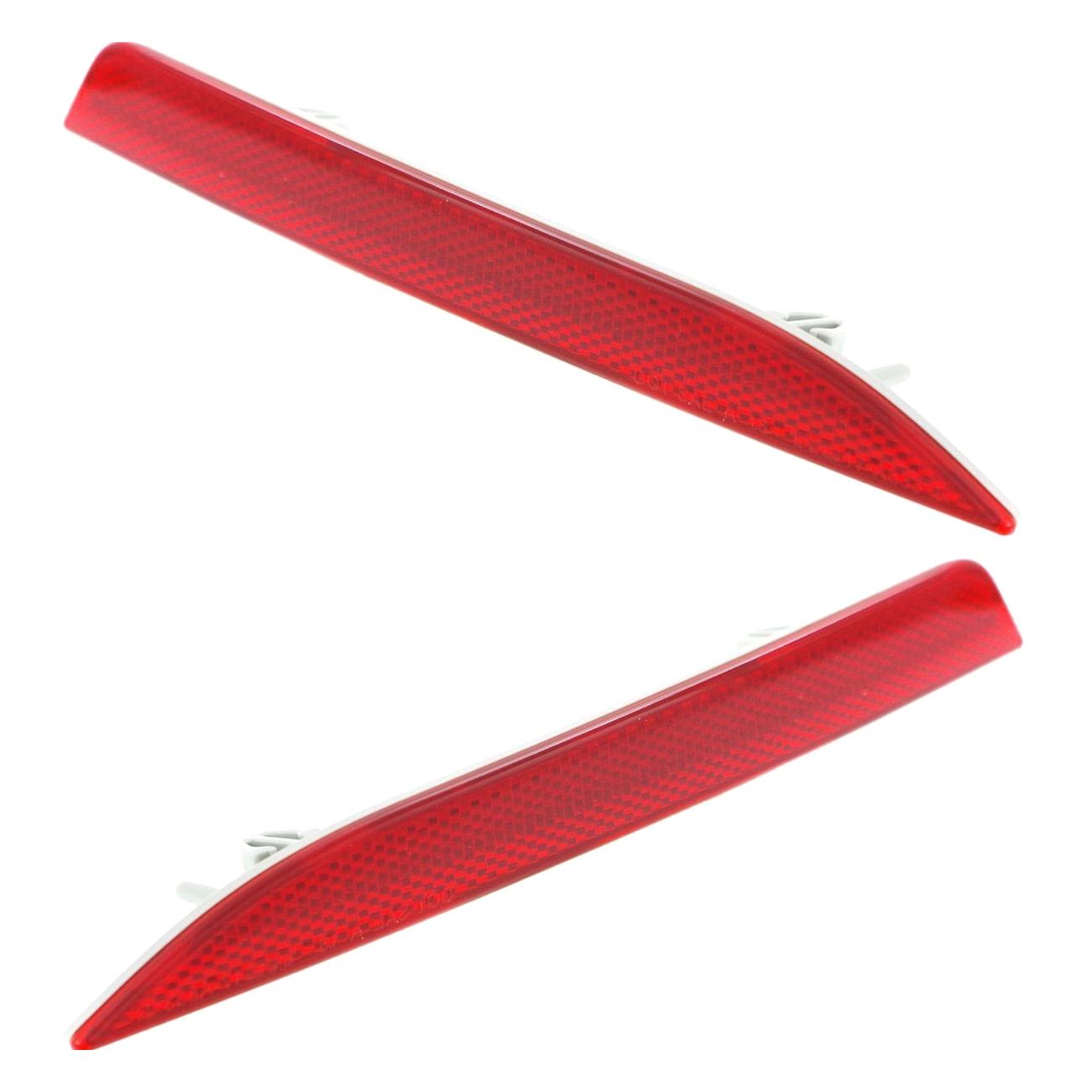 For 13-16 Ford Taurus Limited Sedan Rear Left And Right Side Bumper Reflector