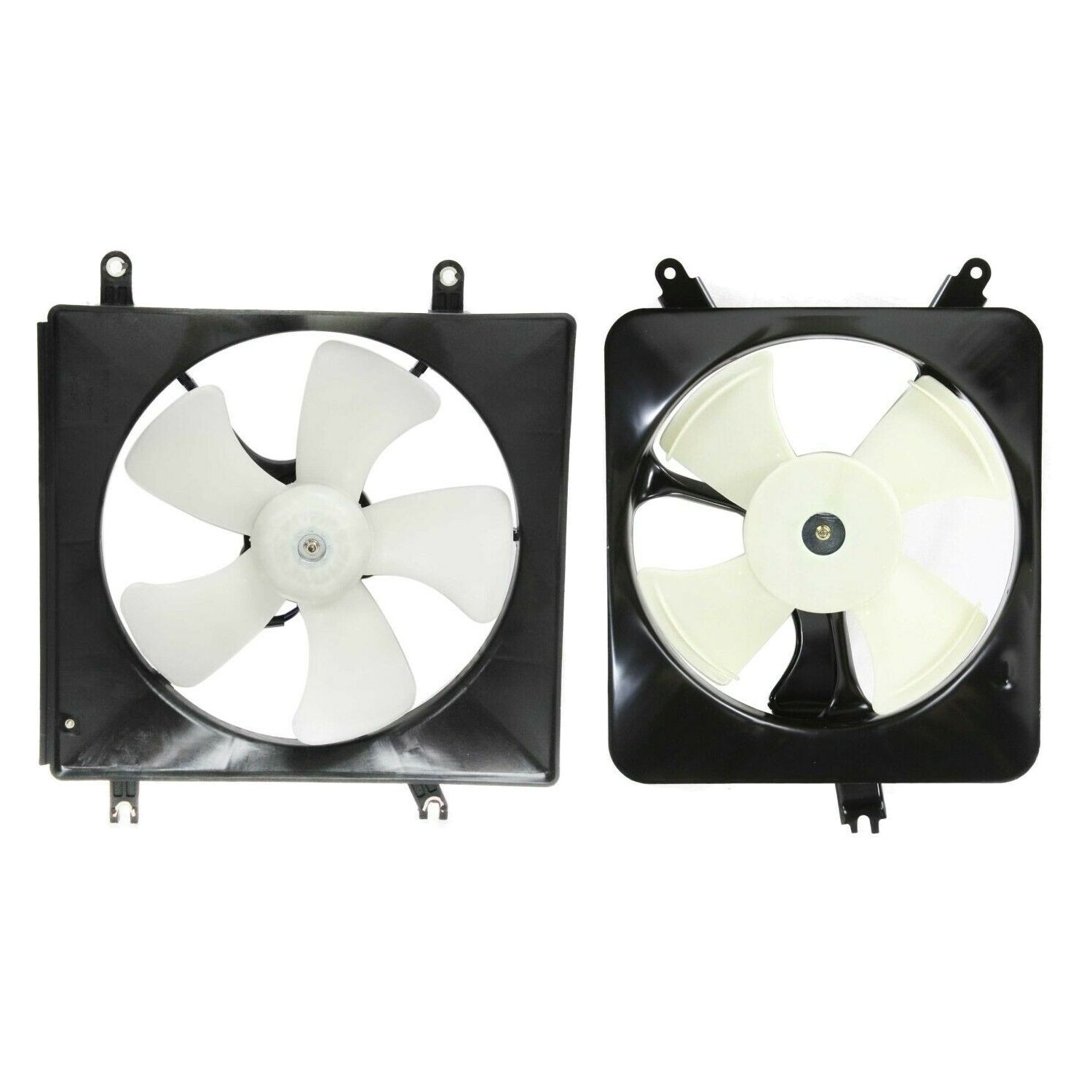 Radiator Cooling Fan W/ A/C Condenser Fan For 1997 CL 1994-97 Accord Set Of 2