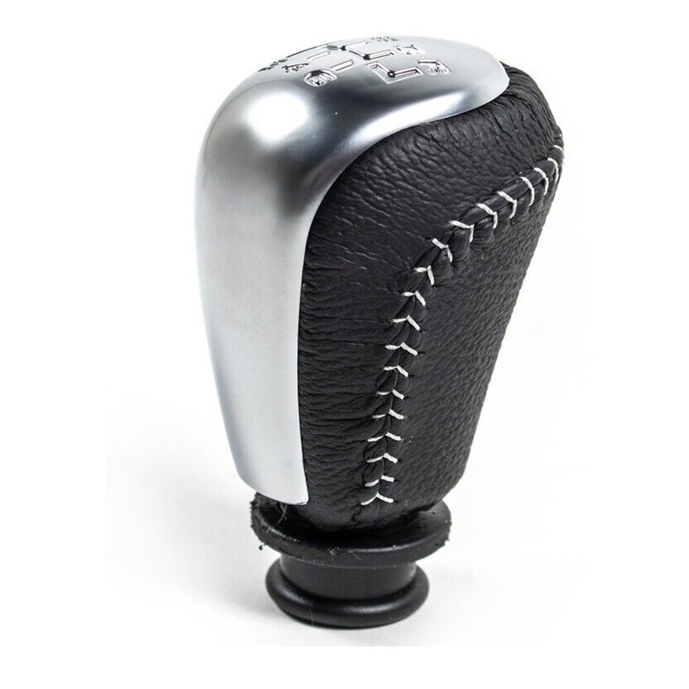 For 04-06 Gto Base 6 Speed Manual T56 Shift Knob Gray Stitch *Lmp1305G