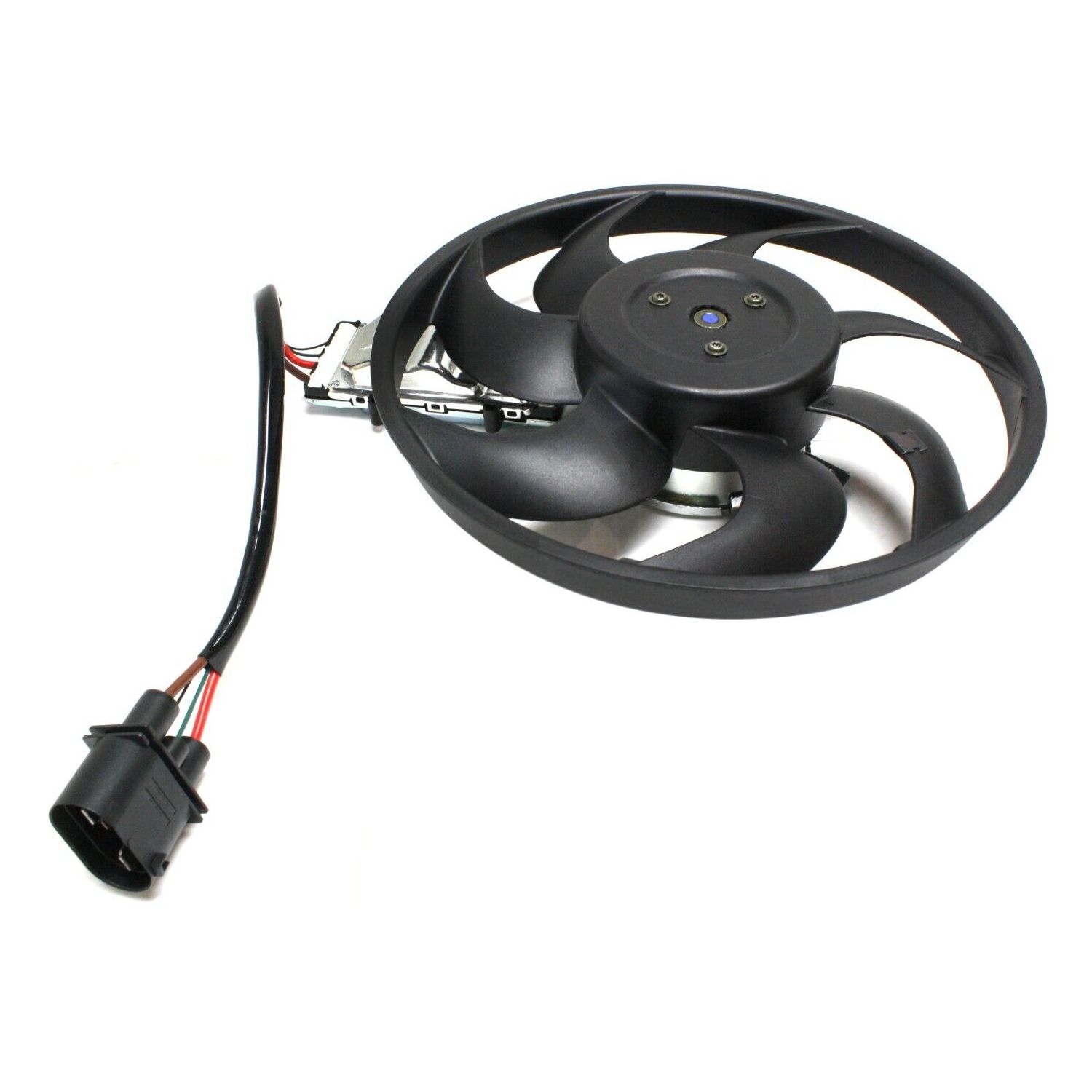 A/C Condenser Cooling Fan For 2004-2010 Volkswagen Touareg Sport Utility Left