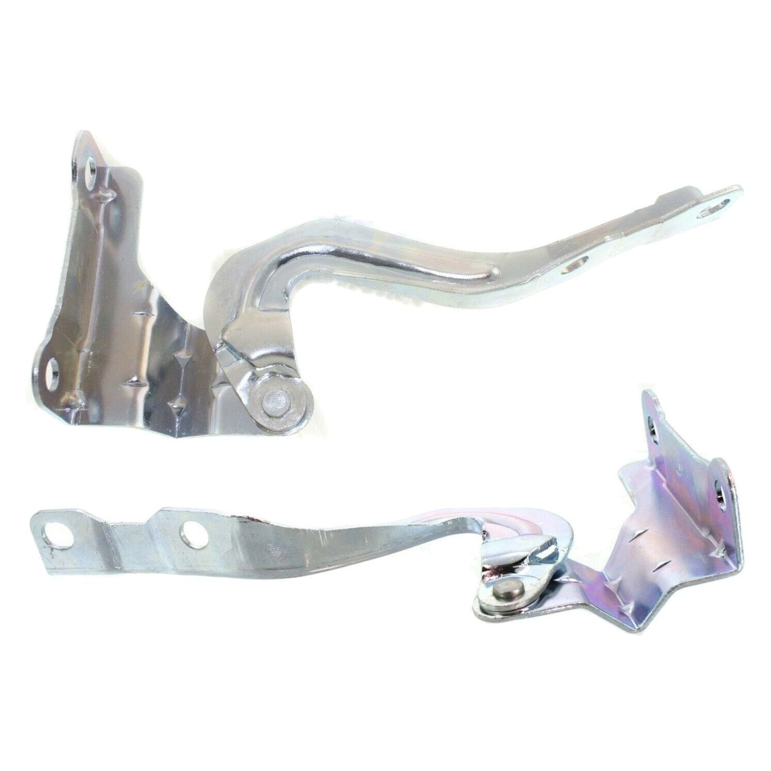 Hood Hinges Set Of 2 Driver & Passenger Side For 2006-2012 Accent LH RH Pair