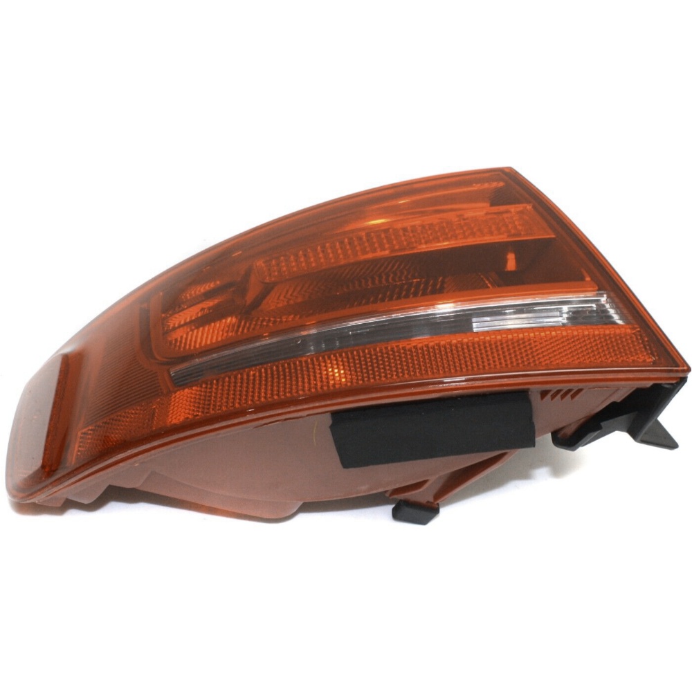 Halogen Tail Light For Audi A4 A4 Quattro S4 Left Outer Clear/Red Lens