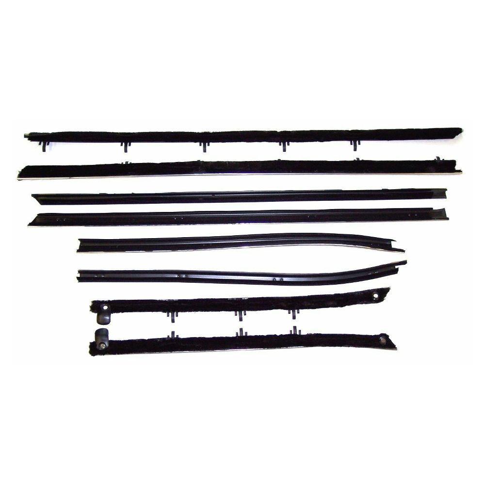For Oldsmobile NEW 1968 Oldsmobile Cutlass Convertible Beltline Weatherstrip Set