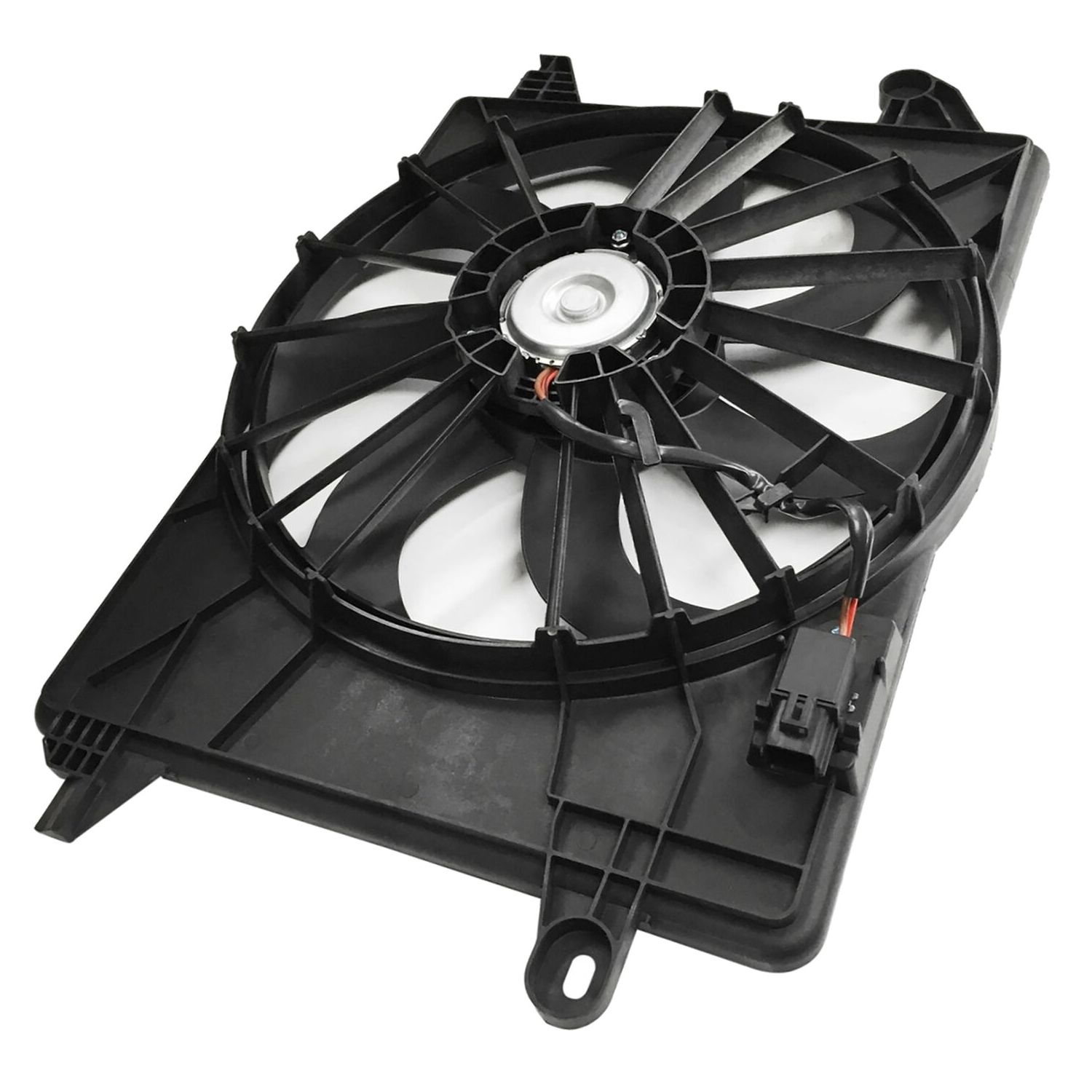 Radiator Cooling Fan Assembly For 2015-2017 Chrysler 300 C Platinum 620-412