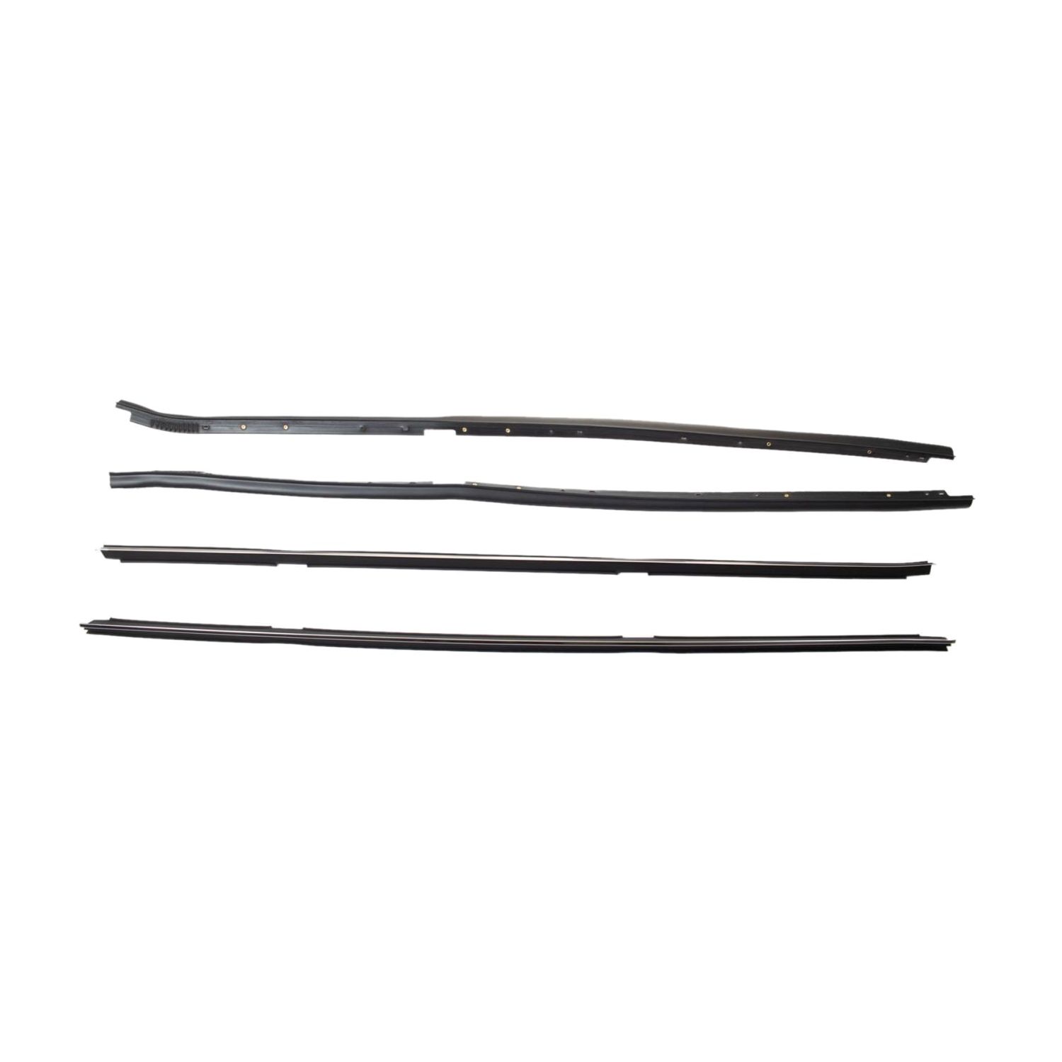 For 84-87 Buick Regal Grand National Coupe Door Window Belt Weatherstrip Kit