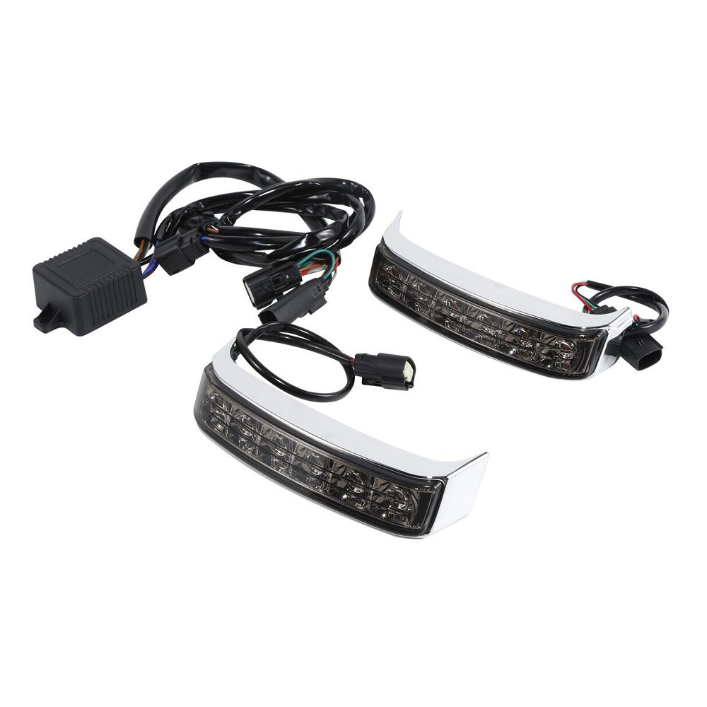 Saddlebag LED Run Brake Turn Lamp Light For Harley-Davidson Harley Electra Road