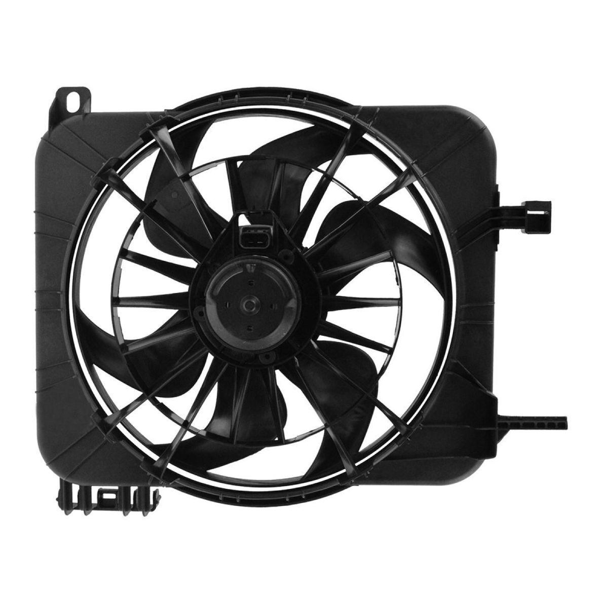 For 1998-2000 Cavalier Z24 Convertible Radiator AC A/C Cooling Fan Assembly