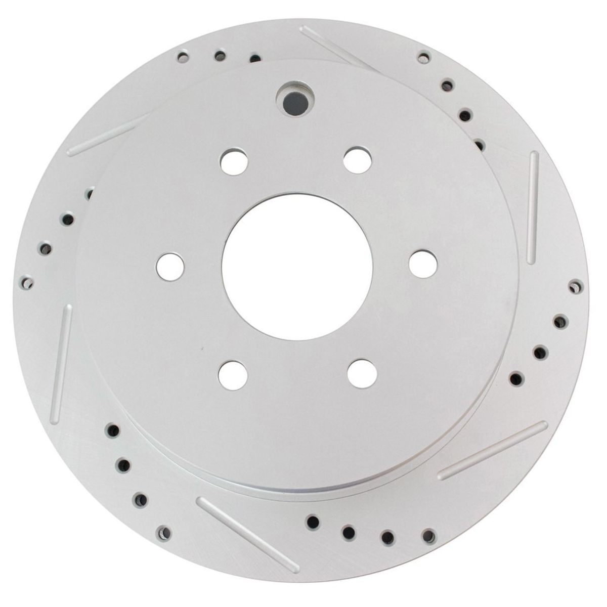 For 05-22 Frontier LE Disc Brake Rotor Drilled & Slotted Rear G-Coated Pair