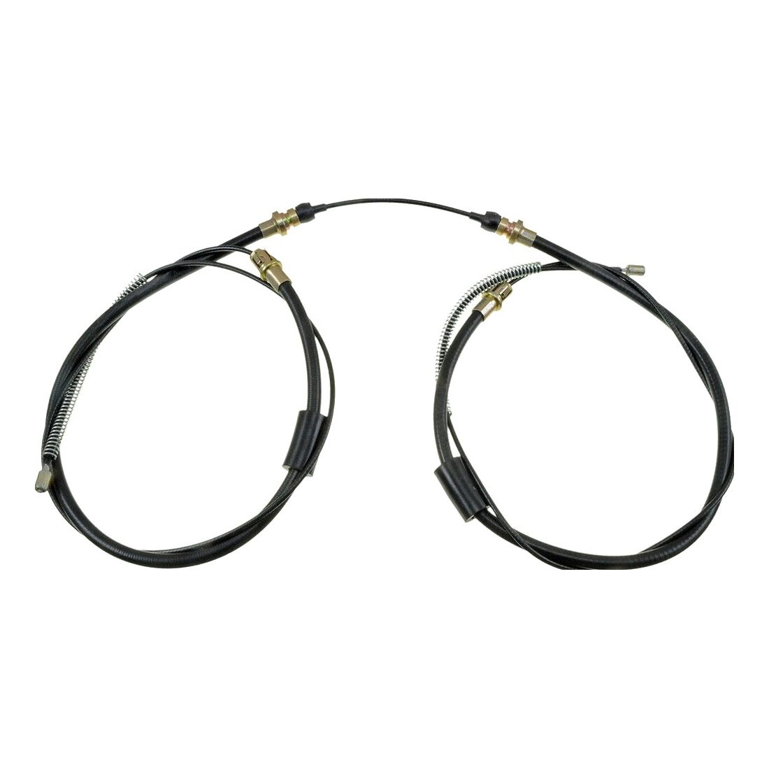 For 55-57 Chevrolet One-Fifty Series Base Parking Brake Cable Rear-Left/Right