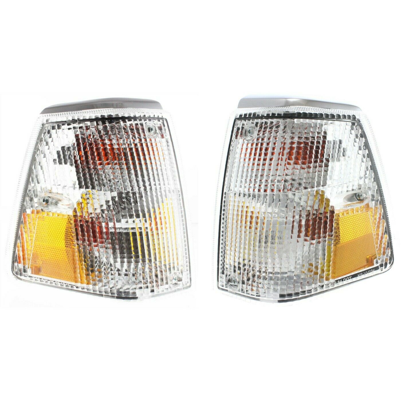 Corner Light For Volvo 240 244 245 Set Of 2 LH RH Incandescent W/ Bulbs