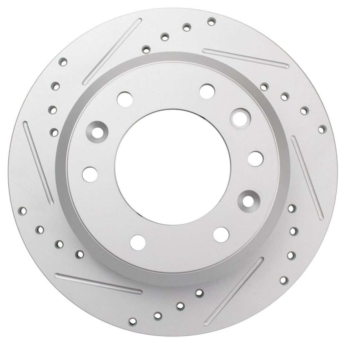 Rear For 07-10 Hyundai Entourage Drilled Slotted G-Coated Disc Brake Rotor Pair