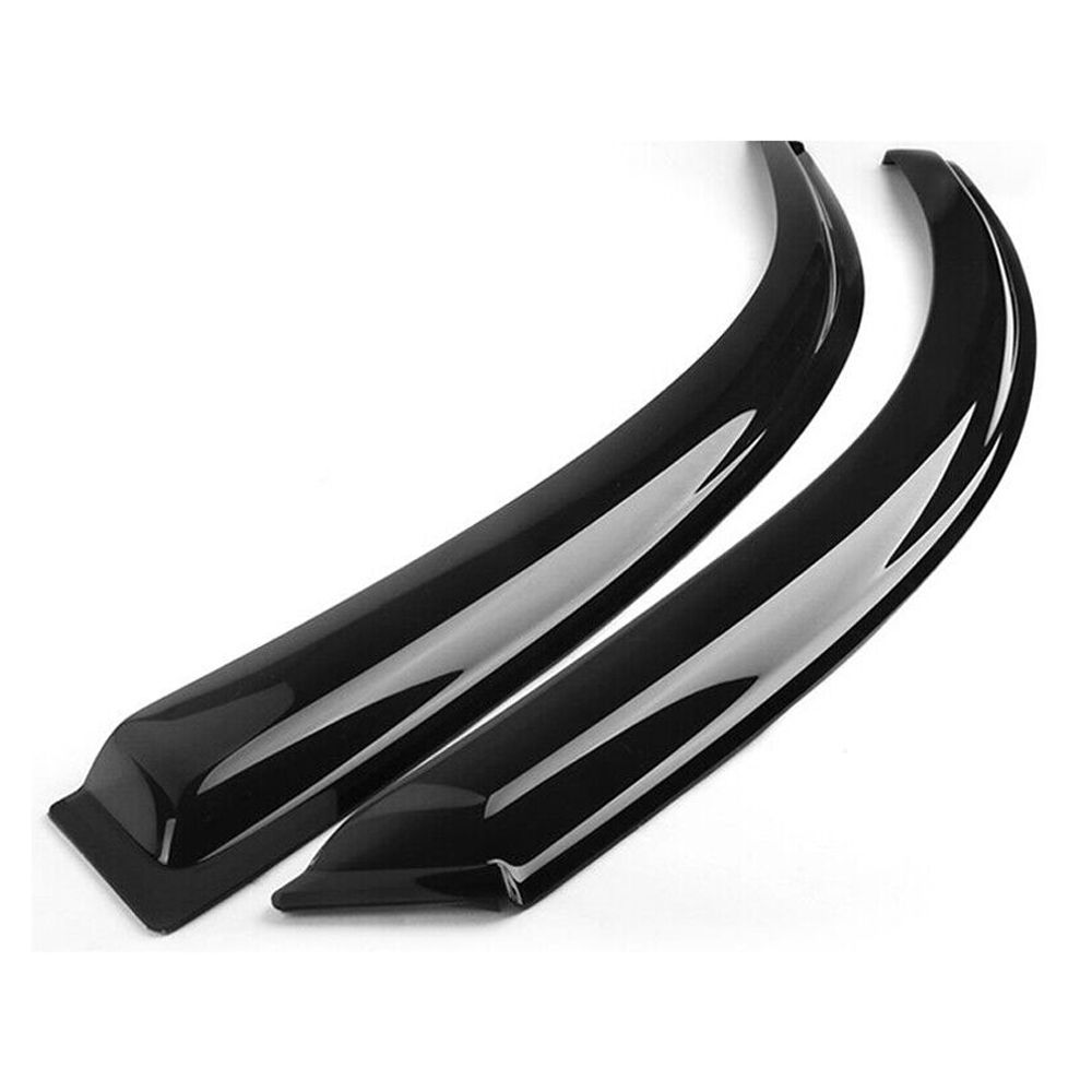2 Sets Of - Fits 08-13 Nissan Altima D32 Coupe Tape On Acrylic Window Visors Sun Rain