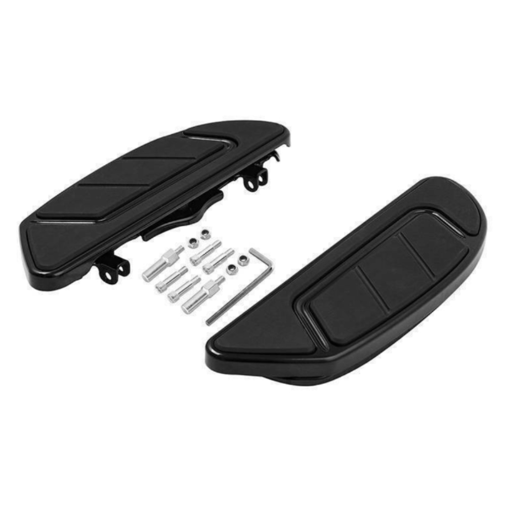 For 1986-2021 Harley-Davidson Airflow Black Footboard Brake Pedal Shifter Peg