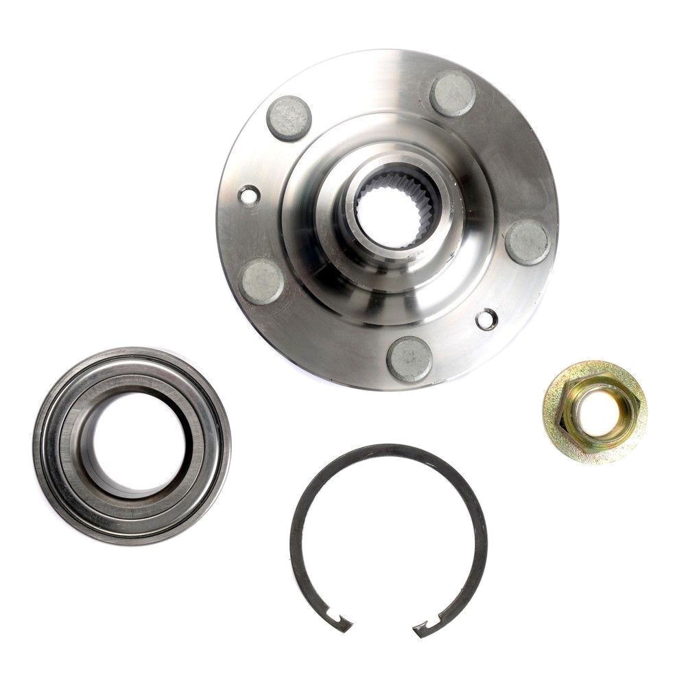 2 For 2010-2012 Fusion Hybrid Sedan Front Wheel Hub Bearing Kits With Nut Clip,
