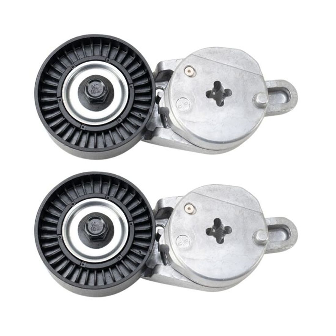 2 Sets Of - Accessory Drive Belt Tensioner Assembly For 2009-2018 Lexus Scion Toyota