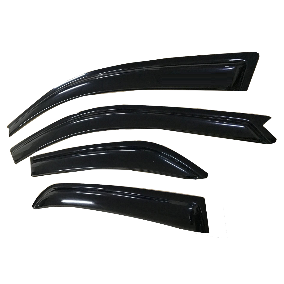 2 Sets Of - Out Channel Style Sun Rain Window Visors Visor For 94229