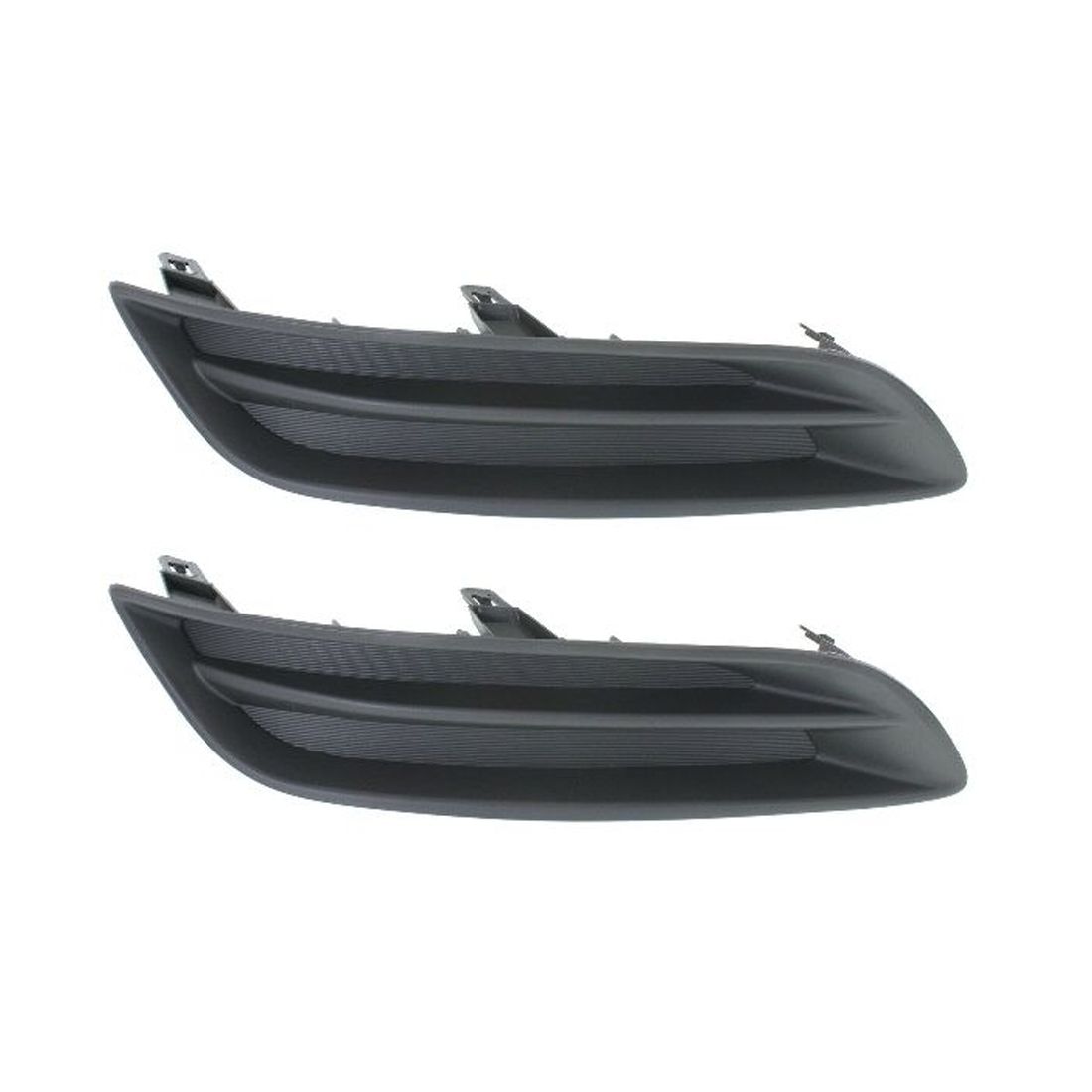 2 Sets Of - Fog Light Cover For 2013-2015 Nissan Sentra Sedan Left Plastic Paint To