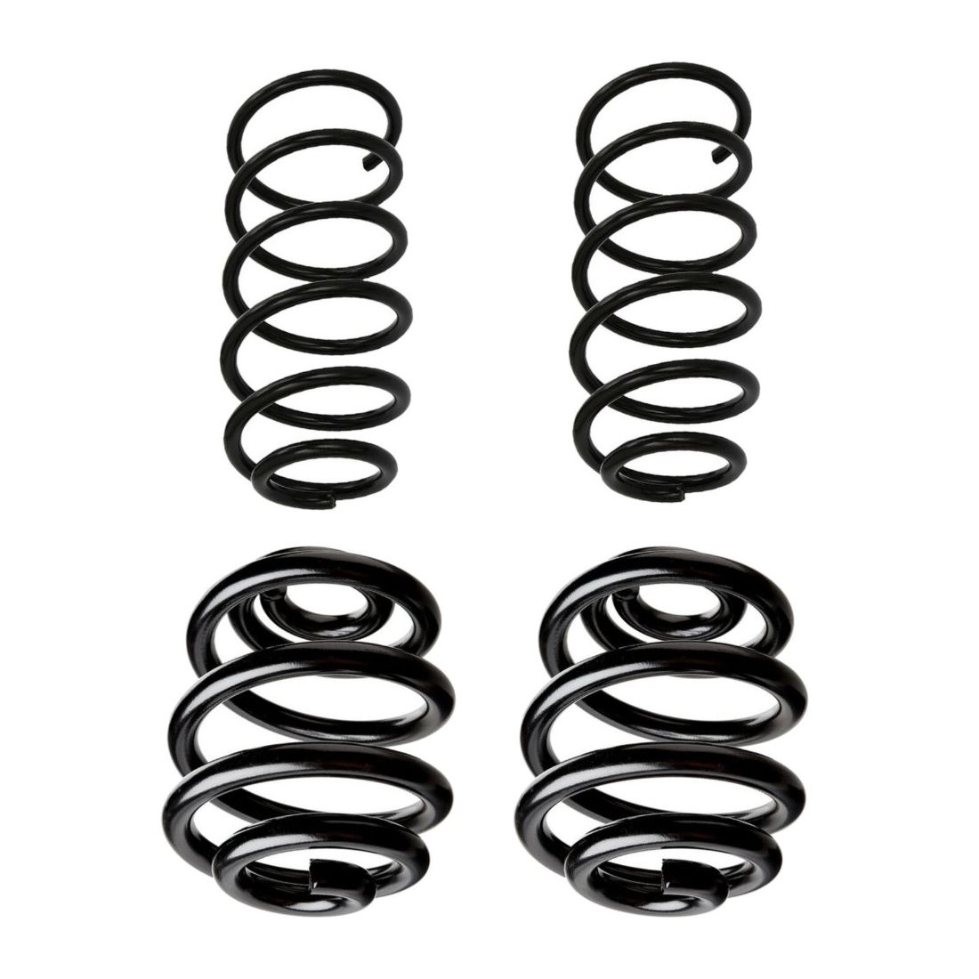Front And Rear Coil Springs Kit For 2000-2006 Audi TT Quattro 1.8 L4